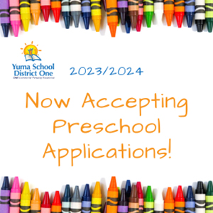 2023-2024 Now Accepting Preschool Applications